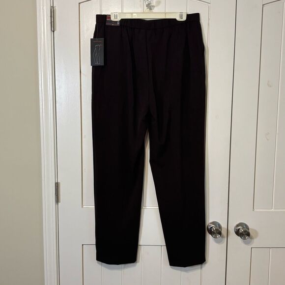 Briggs Comfort Waistband Women's Dress Pants Brown Size 16 NWT - Picture 4 of 7